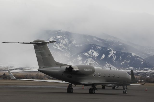 Gulfstream Aerospace Gulfstream IV (N900EG) - March 2020. I liked the dramatic background. 