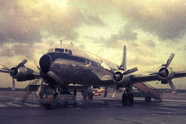 Douglas DC-6 (OO-CTN) - 1967 at Düsseldorf (EDDL)