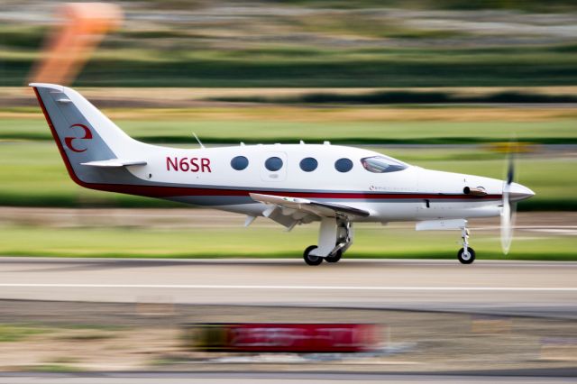 Epic Aircraft LT (N6SR) - Epic Aircraft E1000 returns to Livermore Municipal Airport, March 2022.