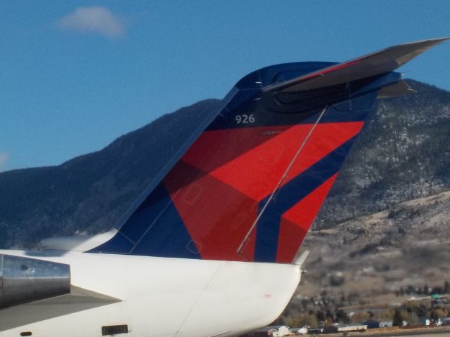 Canadair Regional Jet CRJ-200 (N926EV) - Watched it land and take off from and to SLC.br /br /Photo taken on Nov 5, 2022 at 11:46 MDT.