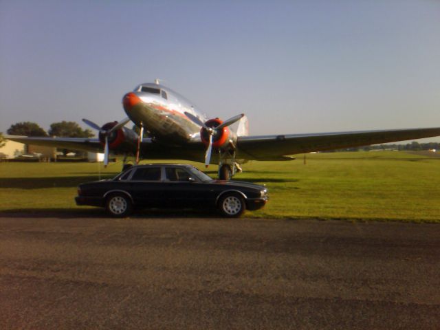 Douglas DC-3 — - My other car is an airplane