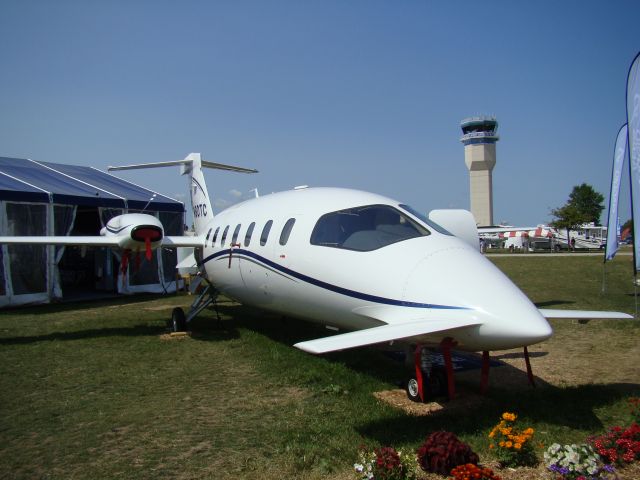 Piaggio P.180 Avanti (N80TC) - At EAA, Oshkosh, 2011