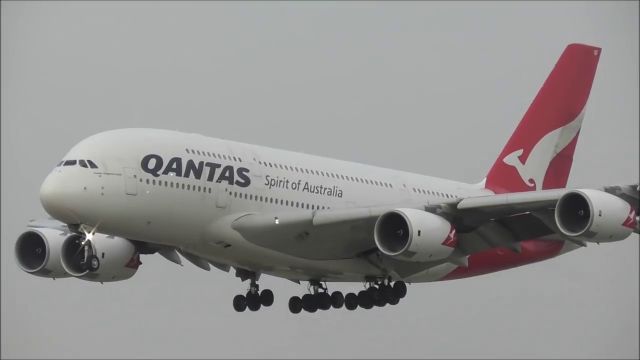 Airbus A380-800 (VH-OQF) - QF1 FROM SYDNEY/DUBAI