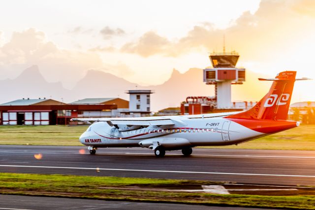 ATR ATR-72 (F-ORVT) - Livraison du nouvel ATR 72 dAir Tahiti : 30/05/2017