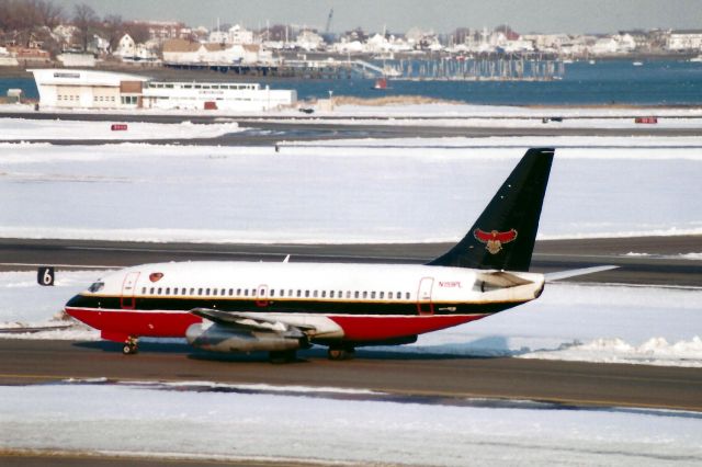 Boeing 737-200 (N159PL) - From March 10, 2001 - Atlanta Hawks/Thrashers sports charter