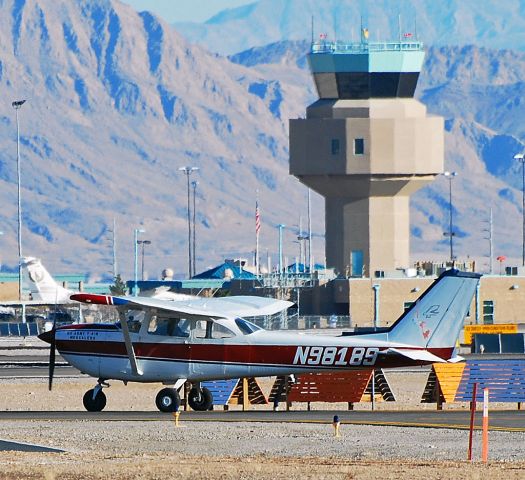 Cessna Skyhawk (N98189) - N98189 Cessna R172E C/N R172-0244  North Las Vegas Airport (IATA: VGT, ICAO: KVGT, FAA LID: VGT) Photo: Tomas Del Coro 2011-1-4