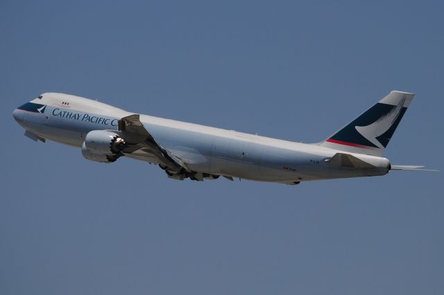 BOEING 747-8 (B-LJB) - Looks great from any angle--if you are a fan of the new 747-8F planes!!!