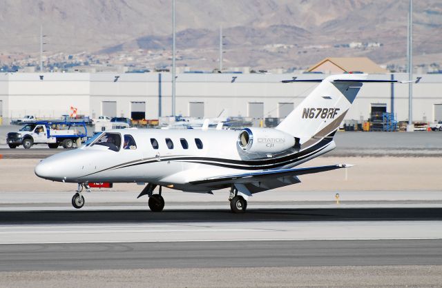 Cessna Citation CJ1 (N678RF) - N678RF 2004 Cessna 525 Citation CJ1 C/N 525-0537  Las Vegas - McCarran International (LAS / KLAS) USA - Nevada, January 17, 2011 Photo: Tomas Del Coro