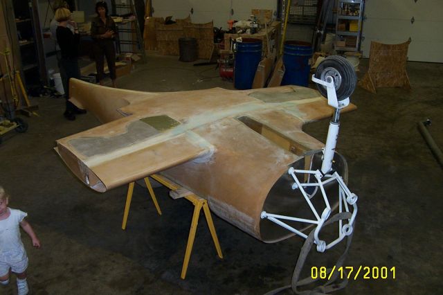 PAI Lancair 320 (N42BK) - Lancair 320, under construction. A long way to go!