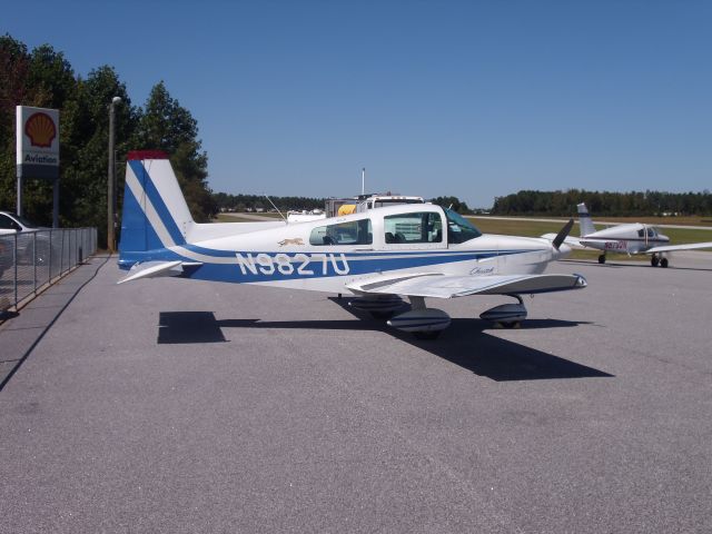 Grumman AA-5 Tiger (N9827U) - Gumman aircraft on the FBO ramp.