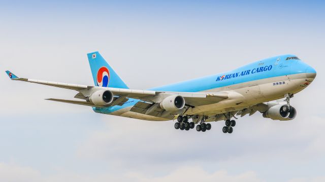 Boeing 747-400 (HL7603) - 大韓航空 (Korean Air) / Boeing 747-4B5F/ER/SCDbr /Apr.09.2016 Narita International Airport [NRT/RJAA] JAPAN