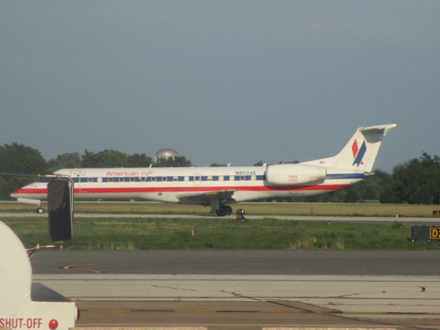 Embraer ERJ-145 (N802AE) - August 2014 at Joplin,MO