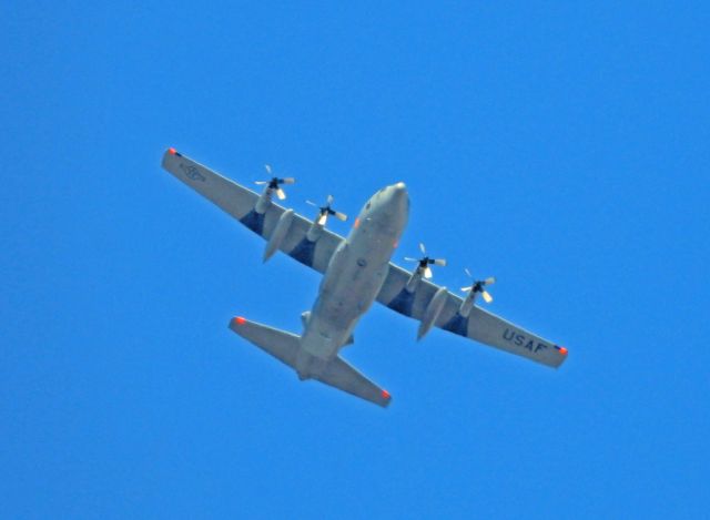 Lockheed C-130 Hercules — - National Guard C-130 out of Reno just north of Carson City, NV