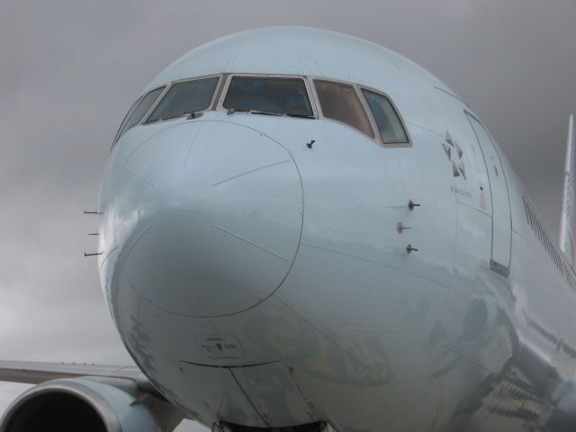 BOEING 767-300 (C-FOCA) - Beautiful 767 at the Pearson Street Festival. 