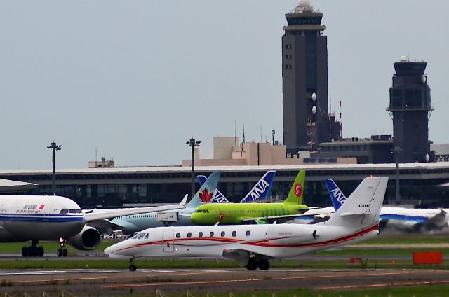 Cessna Citation Sovereign (JA04AA) - I take a picture on Jul 01, 2017.