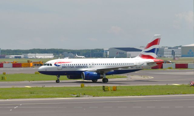 Airbus A319 (G-DBCA) - British Airways Airbus A319-131 G-DBCA in Amsterdam 
