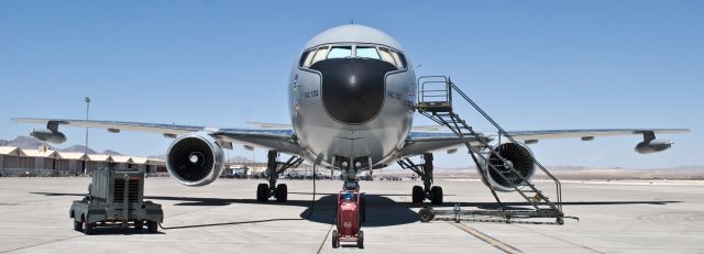 FAC1202 — - Colombian Air Force KC-767, "Jupiter", at Nellis AFB, NV for Red Flag 12-4.