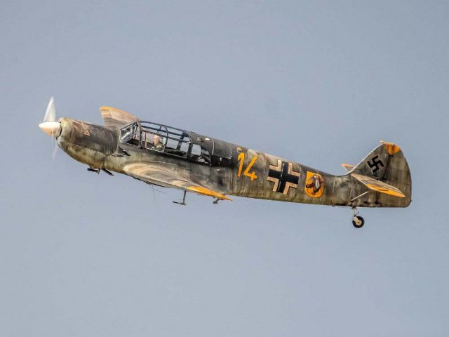 — — - Messerschmitt Me-108 Taifun, Old Buckenham Air Show 2018