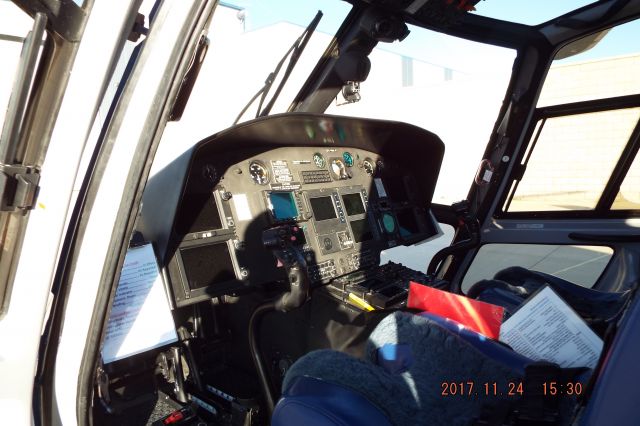 Eurocopter EC-155 (N155UM) - Cockpit of N155UM.