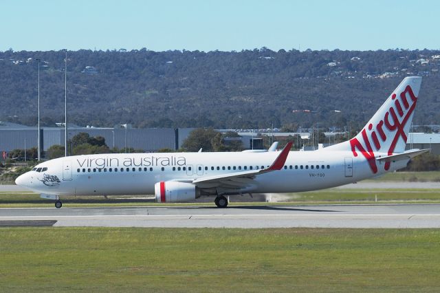 Boeing 737-800 (VH-YQO) - Boeing 737-800 sn 41020_4494. Virgin Australia Airlines VH-YQO name Whiting Beach, ex- 2-VYFQ, rwy 03 YPPH 07 July 2022