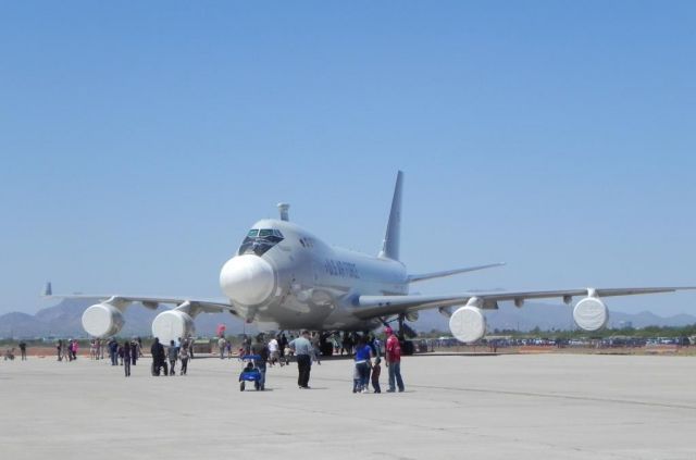 ABQ1 — - The mothballed Airborne Laser Testbed at the Davis-Monthan airshow April 2012