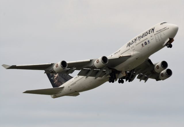 Boeing 747-400 (TF-AAK) - Departure for Seattle -Tacoma.