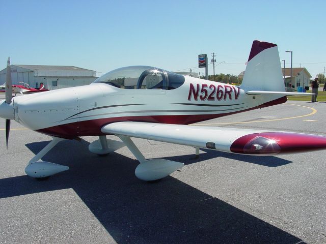 Vans RV-7 (N526RV) - Fresh out of the paint shop, March 2011