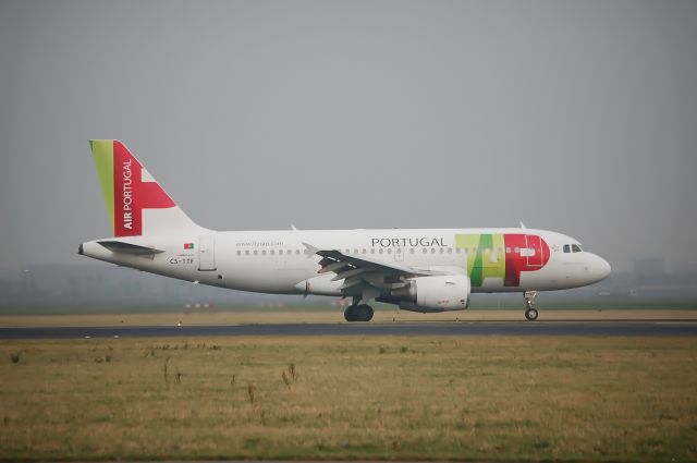 Airbus A319 (CS-TTF) - TAP A319-111 cn837; Arrival RWY18r at EHAM