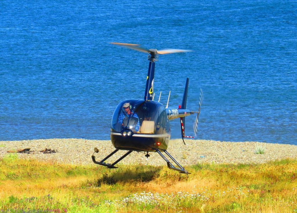 Robinson R-44 (C-GDKE) - Coming home after the day is done flying people over the Magdalen Islands