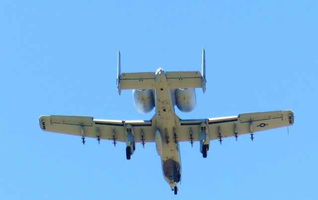 Fairchild-Republic Thunderbolt 2 — - A-10 Worthog shooting touch & goes, Missoula, MT 8/5/16