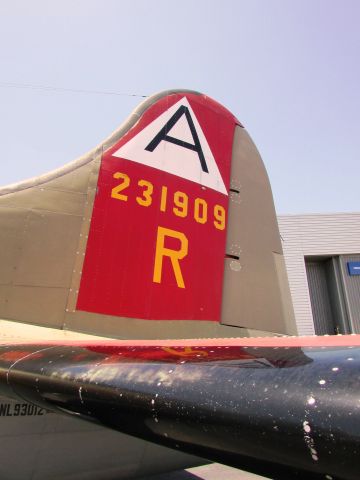 Boeing B-17 Flying Fortress (N93012) - On temporary display at Lyon Air Museum, Costa Mesa, CA