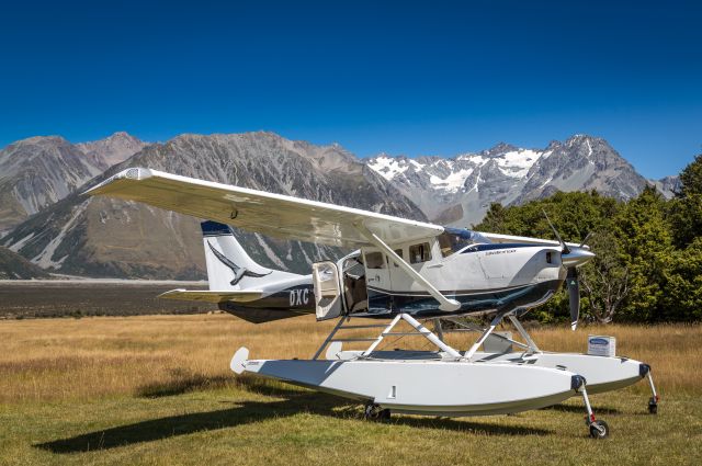 Cessna 206 Stationair (ZK-DXC) - South Island, New Zealand