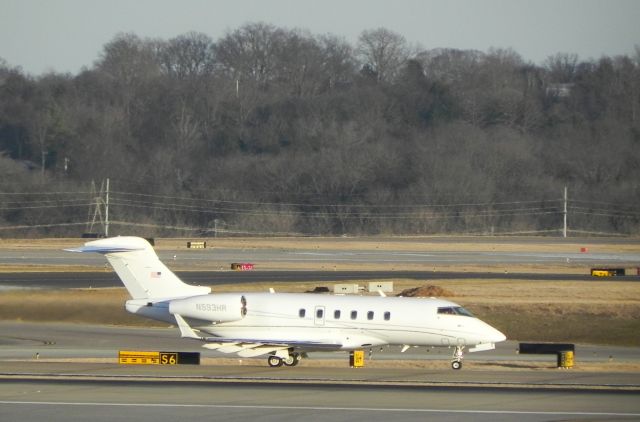 Bombardier Challenger 300 (N593HR) - 1-20-14