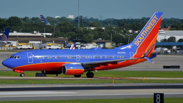 Boeing 737-700 (N255WN) - 6/21/19