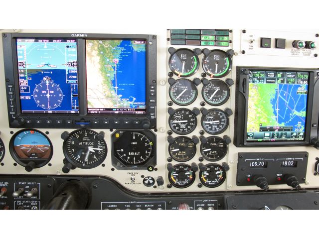 Cessna Skylane (N847D) - 262 KTAS in a King Air 100.