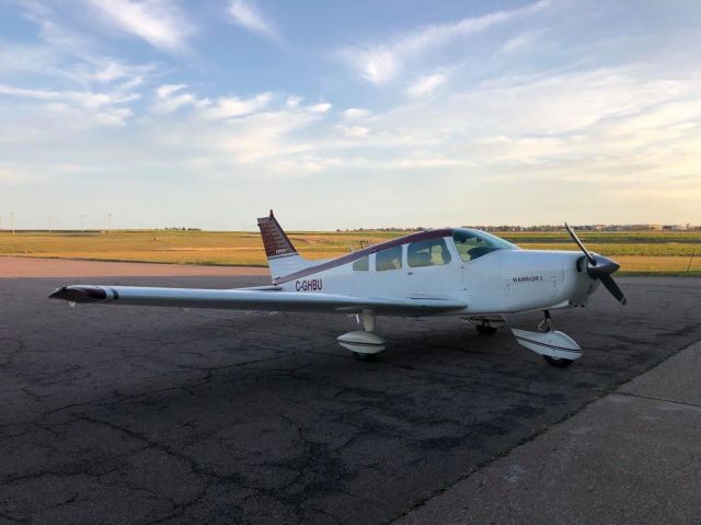 Piper Cherokee (C-GHBU) - Side shot of HBU!