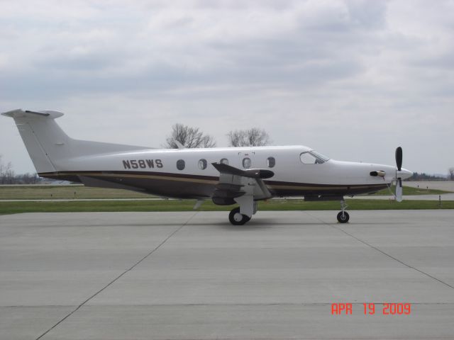 Pilatus PC-12 (N58WS)