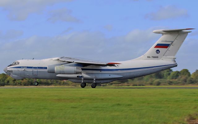 Ilyushin Il-76 (RA-76669) - russian air force il-76 ra-76669 dep shannon for jfk for the un summit 23/9/15.