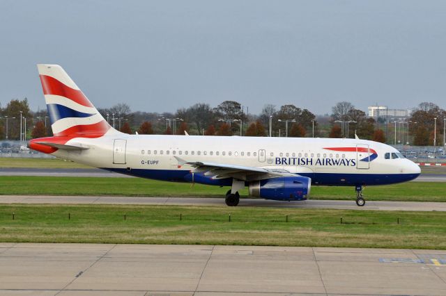 Airbus A319 (G-EUPF)