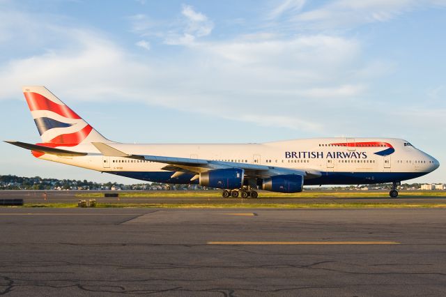 Boeing 747-400 (G-BYGD) - full profile shot of the Queen !