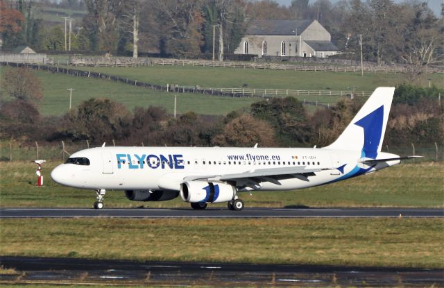 Airbus A320 (VT-IEH) - flyone a320-232 vt-ieh landing at shannon from istanbul 4/11/20.