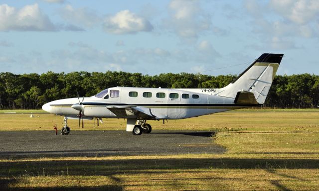 Cessna Conquest 2 (VH-OPM) - Warrnambool Cessna 441 Conquest VH-OPM in Cooktown 