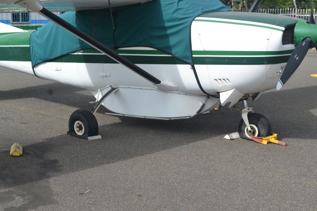 Cessna 206 Stationair (VH-IRY) - Abandoned at Jackson Field, Port Moresby, Papua New Guinea