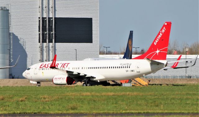 Boeing 737-800 (VP-CMV) - eastar jet b737-86j vp-cmv at shannon 6/4/20.