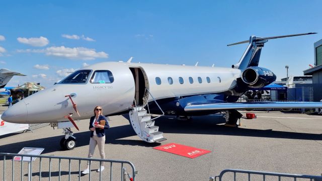 Embraer Legacy 550 (D-BJUG) - Embraer Legacy 500