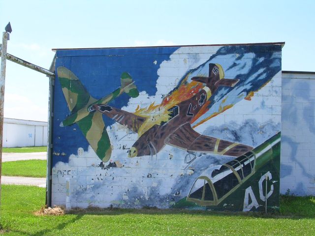 KBTA — - T-hanger mural at Blair, NE