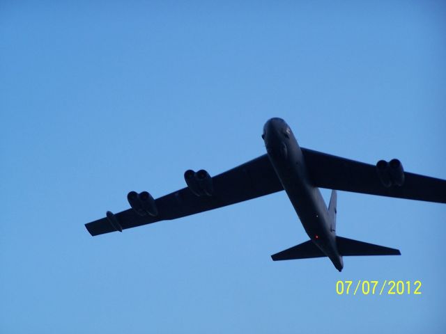 Boeing B-52 Stratofortress — - B-52 Flyover Disneyland