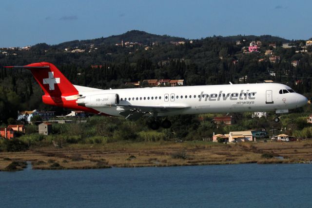 Fokker 100 (HB-JVH)