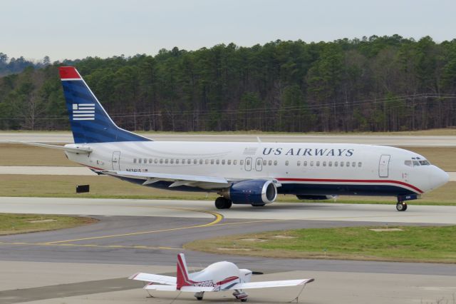 BOEING 737-400 (N434US) - US Airways 737-400 12/28/13