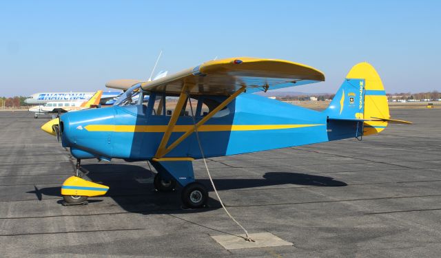 Piper PA-22 Tri-Pacer (N2735P) - A 1955 Piper Tri-Pacer on the ramp at Carl T. Jones Field, Huntsville International Airport, AL - November 26, 2016.